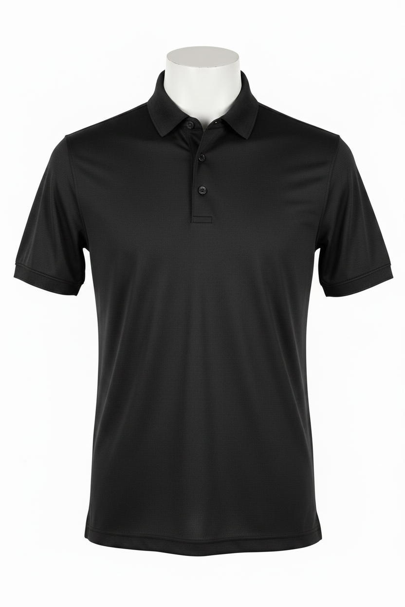 Camiseta Manga Corta Polo negra